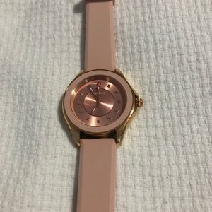 Pink Michele Watch